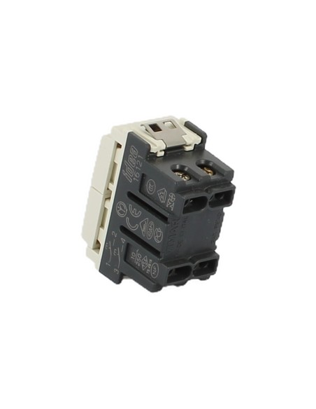 Vimar 16121.B Bouton de fermeture double Blanc Série Idea